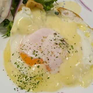 フライパンDe〜チーズOn目玉焼き